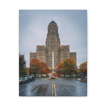 Load image into Gallery viewer, Buffalo City Hall and Street Canvas Wrap Wall Art
