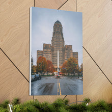 Load image into Gallery viewer, Buffalo City Hall and Street Canvas Wrap Wall Art
