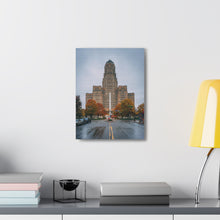 Load image into Gallery viewer, Buffalo City Hall and Street Canvas Wrap Wall Art
