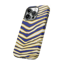 Load image into Gallery viewer, Sabres Zubaz iPhone, Google Pixel and Samsung Phone Cases
