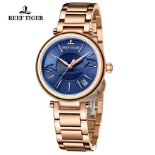 Load image into Gallery viewer, Saturn Automatic Water Resistant Stainless Steel Women&#39;s Watch
