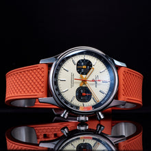 Cargar imagen en el visor de la galería, Sugess Pilot Watch Mecánico Cronógrafo Sappire Crystal Military Limited Racing Reloj para hombre
