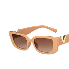 Load image into Gallery viewer, Retro Small Rectangle Womens Sunglasses
