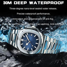 Load image into Gallery viewer, POEDAGAR Luxury Business Waterproof Quartz Mens Watch
