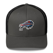 Load image into Gallery viewer, Buffalo Bills Zubaz Logo Trucker Hat
