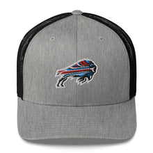 Load image into Gallery viewer, Buffalo Bills Zubaz Logo Trucker Hat
