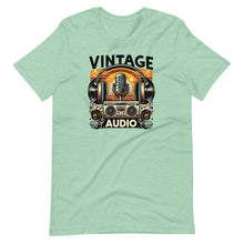 Cargar imagen en el visor de la galería, Vintage Audio I Unisex T-shirt
