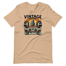 Cargar imagen en el visor de la galería, Vintage Audio I Unisex T-shirt

