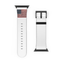 Cargar imagen en el visor de la galería, Correa de reloj con bandera de EE. UU.
