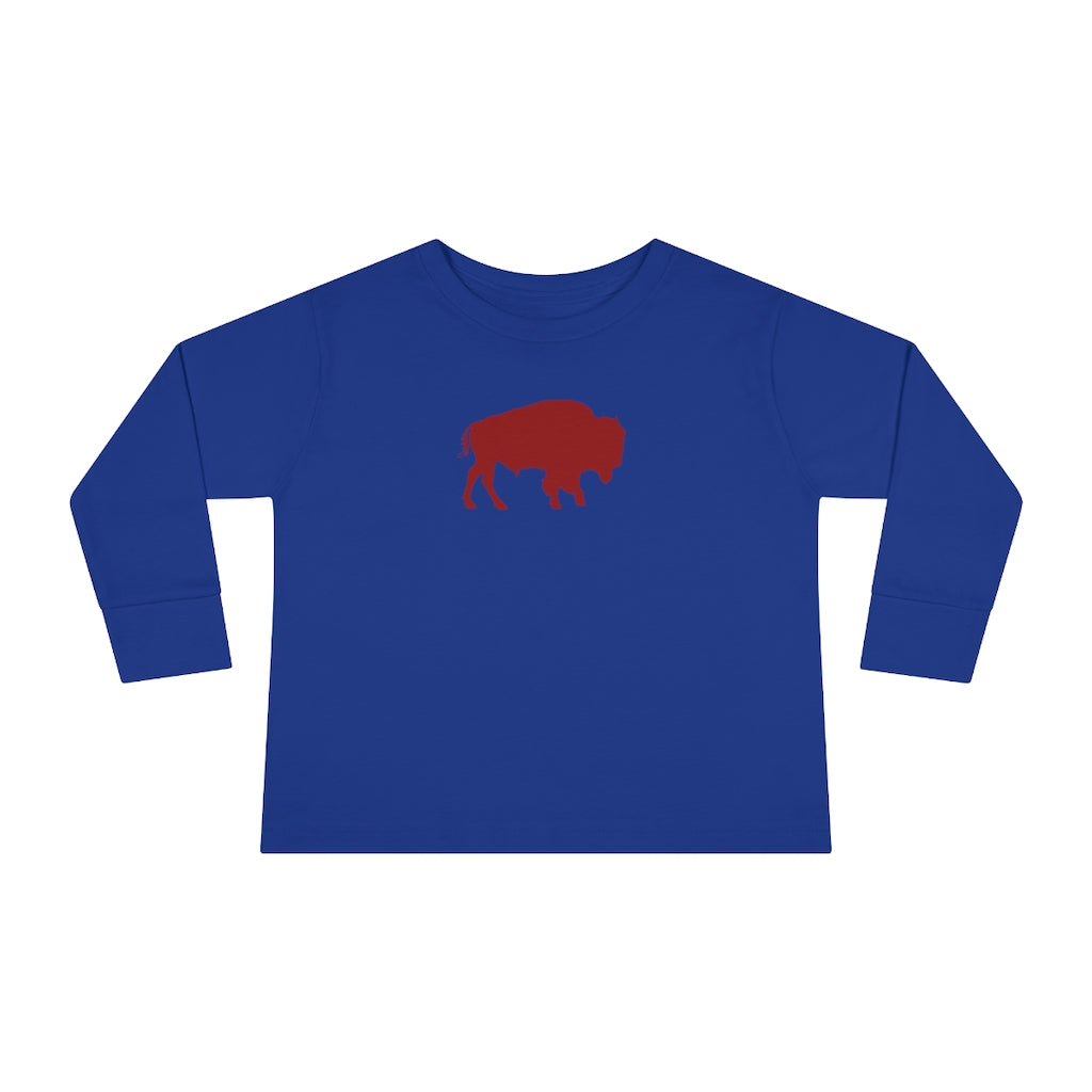 Camiseta de manga larga Buffalo para niño pequeño 