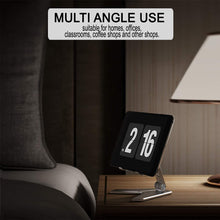 Cargar imagen en el visor de la galería, Metal Foldable Tablet Tabletop Vertical Stand with Adjustable Angle_9
