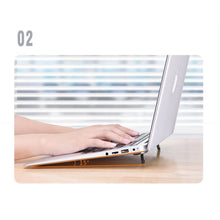 Cargar imagen en el visor de la galería, Ergonomic Foldable Aluminum Laptop Cooling Stand and Holder_7
