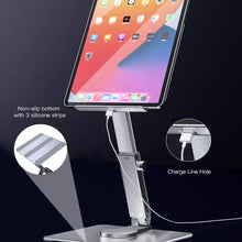 Cargar imagen en el visor de la galería, Aluminum Multi-Angle Portable and Adjustable Tablet Holder_12
