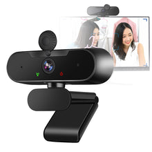 Cargar imagen en el visor de la galería, 1080P USB Interface HD Web Camera with Mic and Privacy Cover_0
