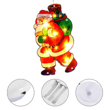 Load image into Gallery viewer, Christmas Window Lights Decorations with Suction Cup Party Indoor Décor - Battery Powered_6
