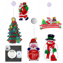 Cargar imagen en el visor de la galería, Christmas Window Lights Decorations with Suction Cup Party Indoor Décor - Battery Powered_7
