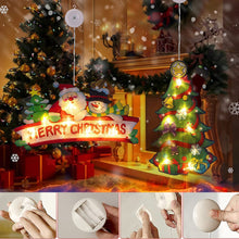 Cargar imagen en el visor de la galería, Christmas Window Lights Decorations with Suction Cup Party Indoor Décor - Battery Powered_9
