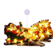 Load image into Gallery viewer, Christmas Window Lights Decorations with Suction Cup Party Indoor Décor - Battery Powered_5
