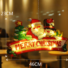 Cargar imagen en el visor de la galería, Christmas Window Lights Decorations with Suction Cup Party Indoor Décor - Battery Powered_14
