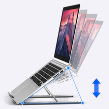 将图片加载到图库查看器，9 Levels Height Adjustable Alumiinum Alloy Portable Laptop Stand_10
