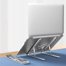 将图片加载到图库查看器，9 Levels Height Adjustable Alumiinum Alloy Portable Laptop Stand_12
