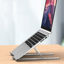 将图片加载到图库查看器，9 Levels Height Adjustable Alumiinum Alloy Portable Laptop Stand_5
