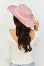 Cargar imagen en el visor de la galería, Sombrero de vaquero rosa
