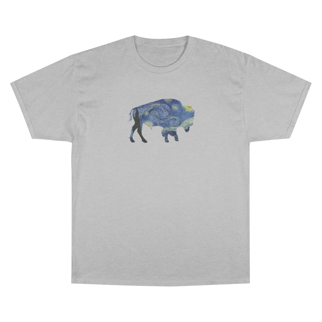 Van Gogh Noche Estrellada Buffalo NY Camiseta