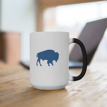 Load image into Gallery viewer, Blue &amp; Red Buffalo - Color Changing Mug
