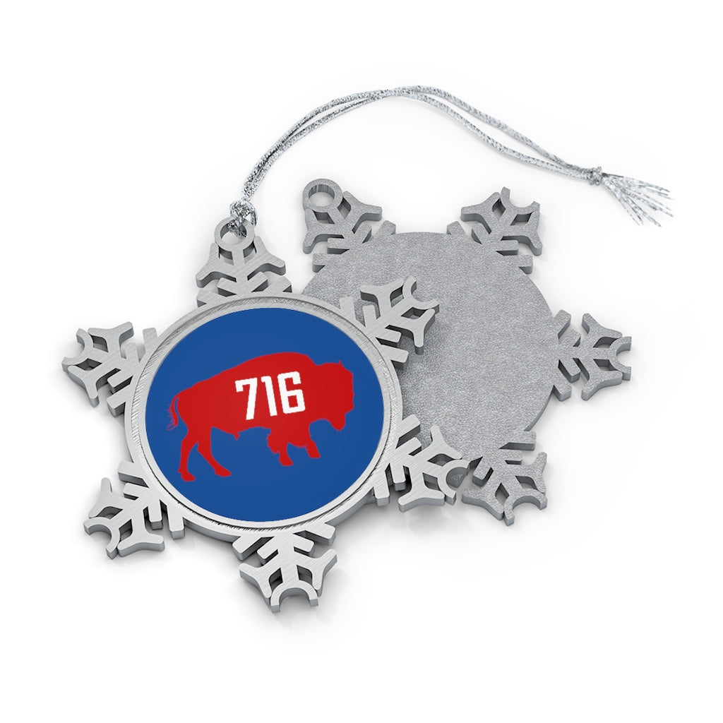 Buffalo 716 Snowflake Ornament