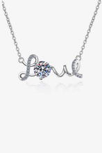 Load image into Gallery viewer, Love Sterling Silver Necklace
