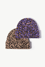 Load image into Gallery viewer, Leopard Cuffed Beanie
