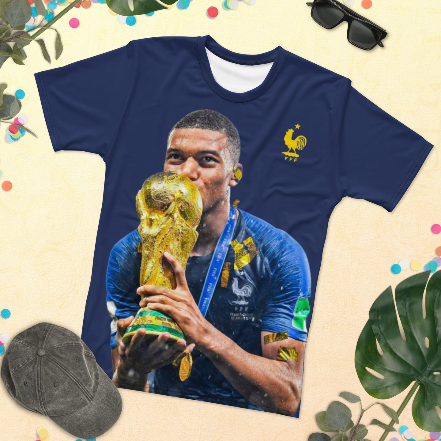 法国世界杯姆巴佩 T 恤