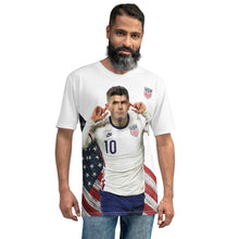 将图片加载到图库查看器，美国世界杯普利西奇 T 恤
