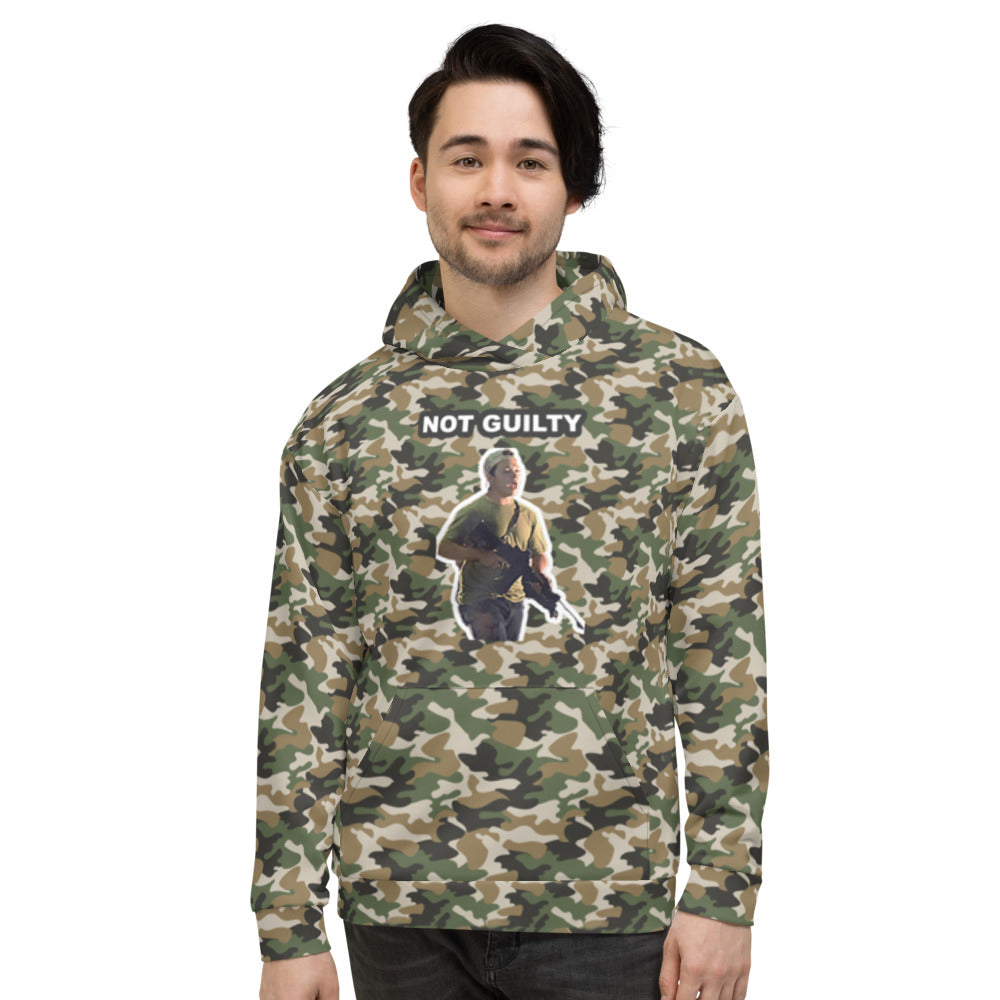 Kyle Rittenhouse Not Guilty Camouflage Hoodie