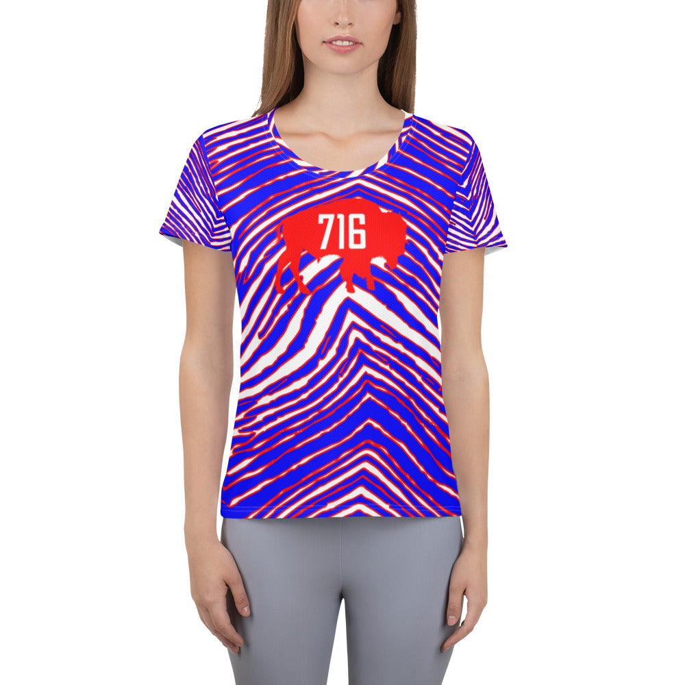 Buffalo Zubaz Women's Athletic T-shirt