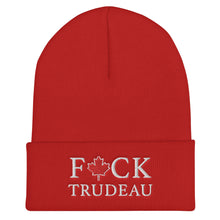 Load image into Gallery viewer, Fuck Trudeau Beanie Hat
