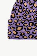 Load image into Gallery viewer, Leopard Cuffed Beanie
