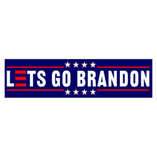 Load image into Gallery viewer, Let&#39;s Go Brandon Bumper Sticker

