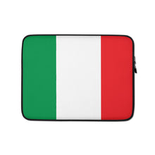 Cargar imagen en el visor de la galería, Bandera italiana Funda para portátil
