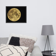 Cargar imagen en el visor de la galería, Póster Enmarcado Luna llena
