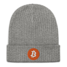 Load image into Gallery viewer, Bitcoin Beanie Hat
