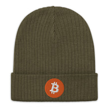 Load image into Gallery viewer, Bitcoin Beanie Hat
