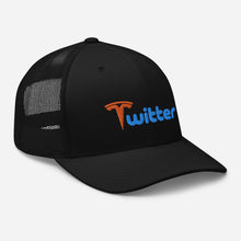 Load image into Gallery viewer, Tesla Twitter Trucker Hat

