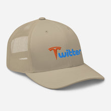 Load image into Gallery viewer, Tesla Twitter Trucker Hat

