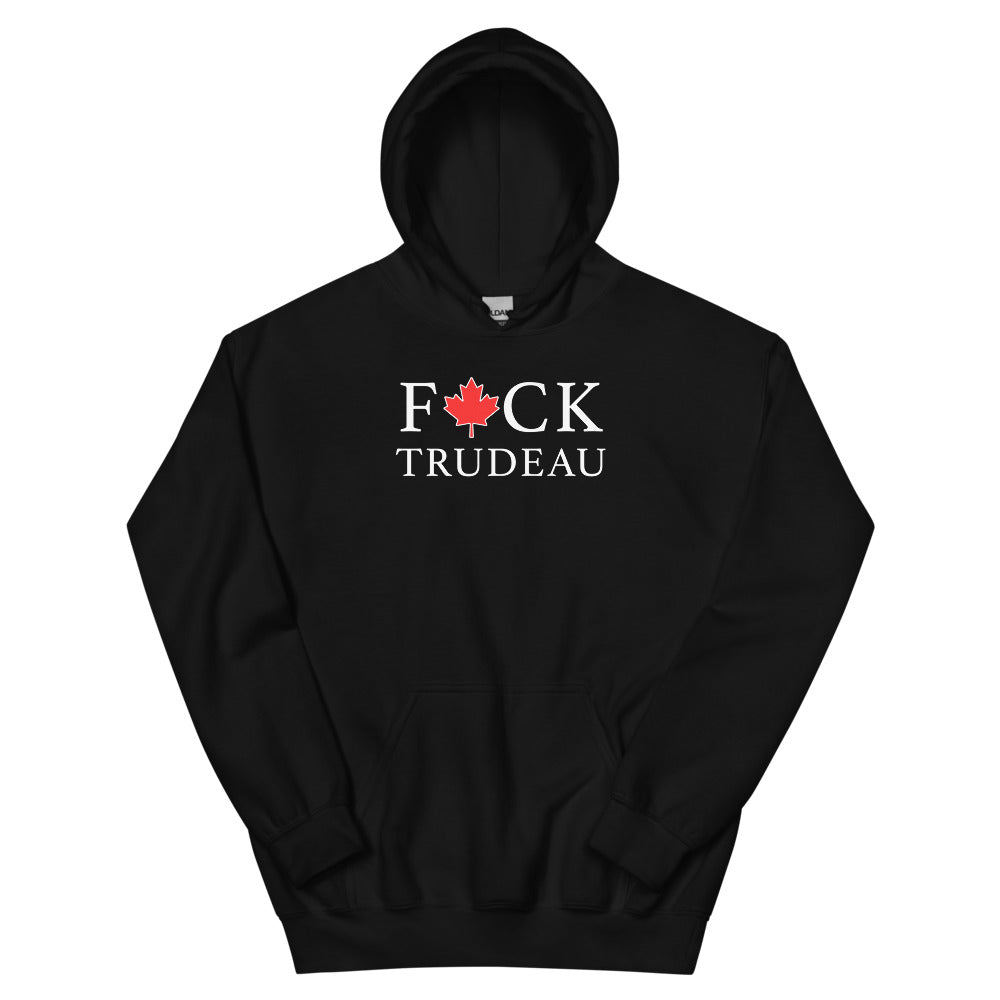 Joder Trudeau sudadera con capucha