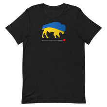 Load image into Gallery viewer, Buffalo Stands With Ukraine T-shirt
