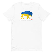Load image into Gallery viewer, Buffalo Stands With Ukraine T-shirt
